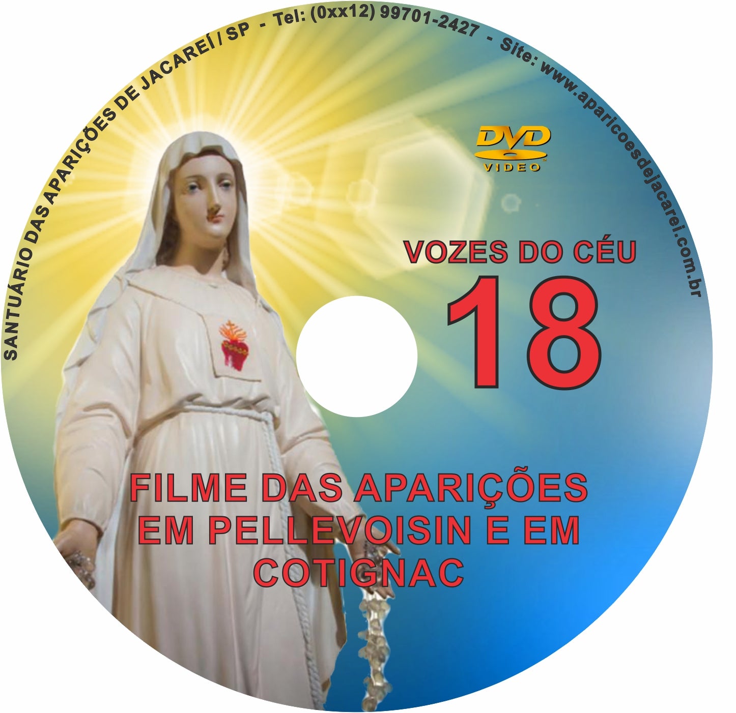 DVD Vozes do Céu 18 DVD Vozes do Céu 18